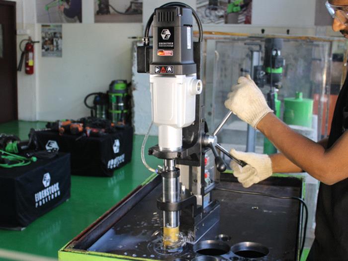 Magnetic Core Drilling Machine-KDS 85-3 - Eibenstock Positron Products