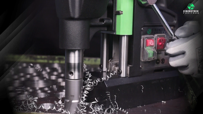 Magnetic Core Drilling Machine (Piller Type)-KBM 50 P.2 - Eibenstock Positron Products